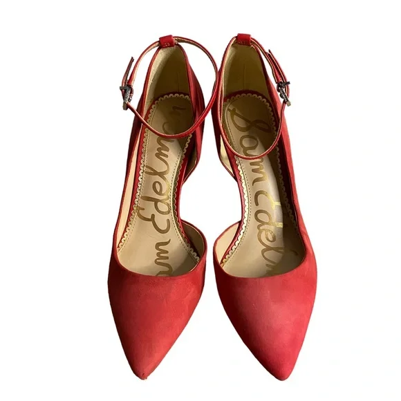 Sam Edelman Red Heels - Picture 1 of 8